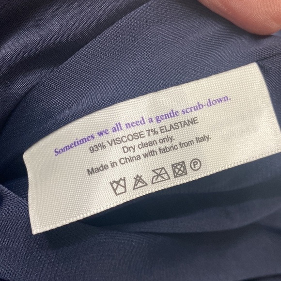 MM. LAFLEUR Montgomery skirt pleat jersey Aegean blue size 4. NWT. - Picture 12 of 12